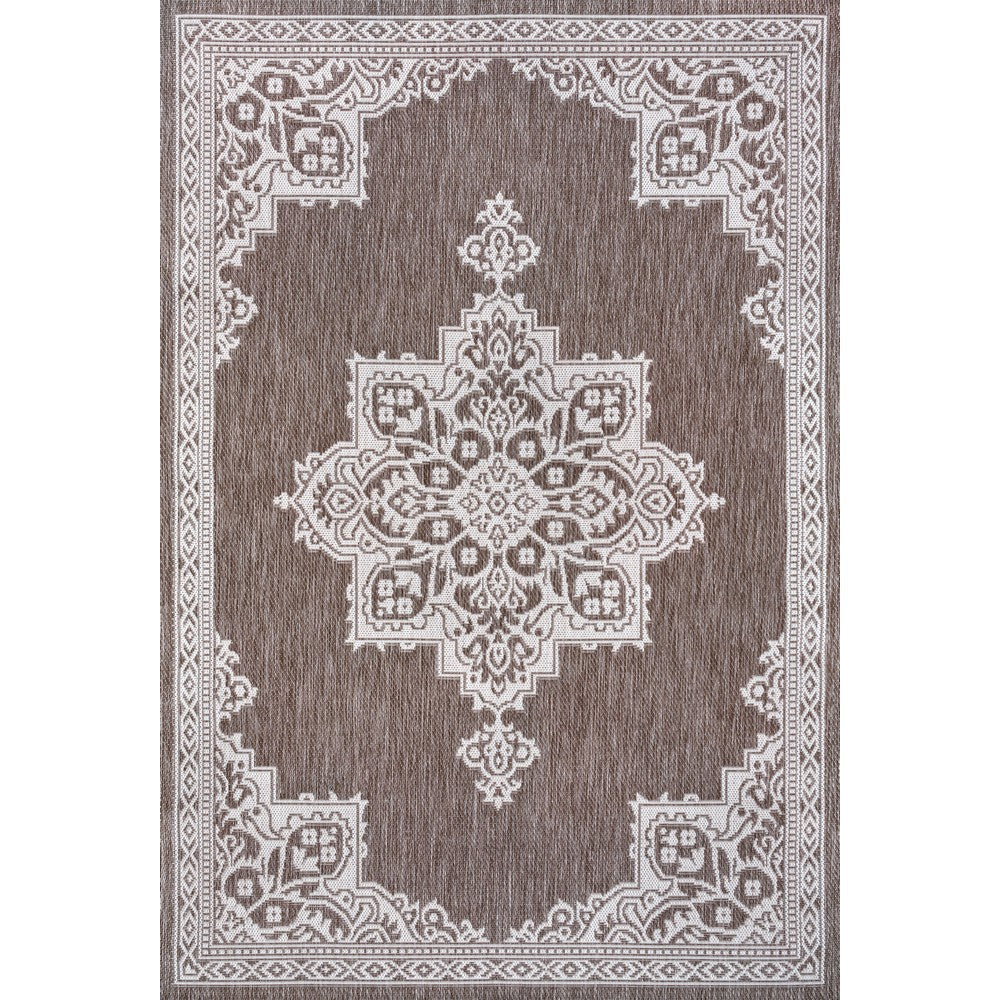 Bloom Vintage Casual Medallion Indoor/Outdoor Area Rug