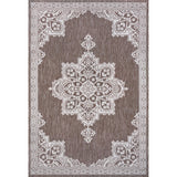 Bloom Vintage Casual Medallion Indoor/Outdoor Area Rug