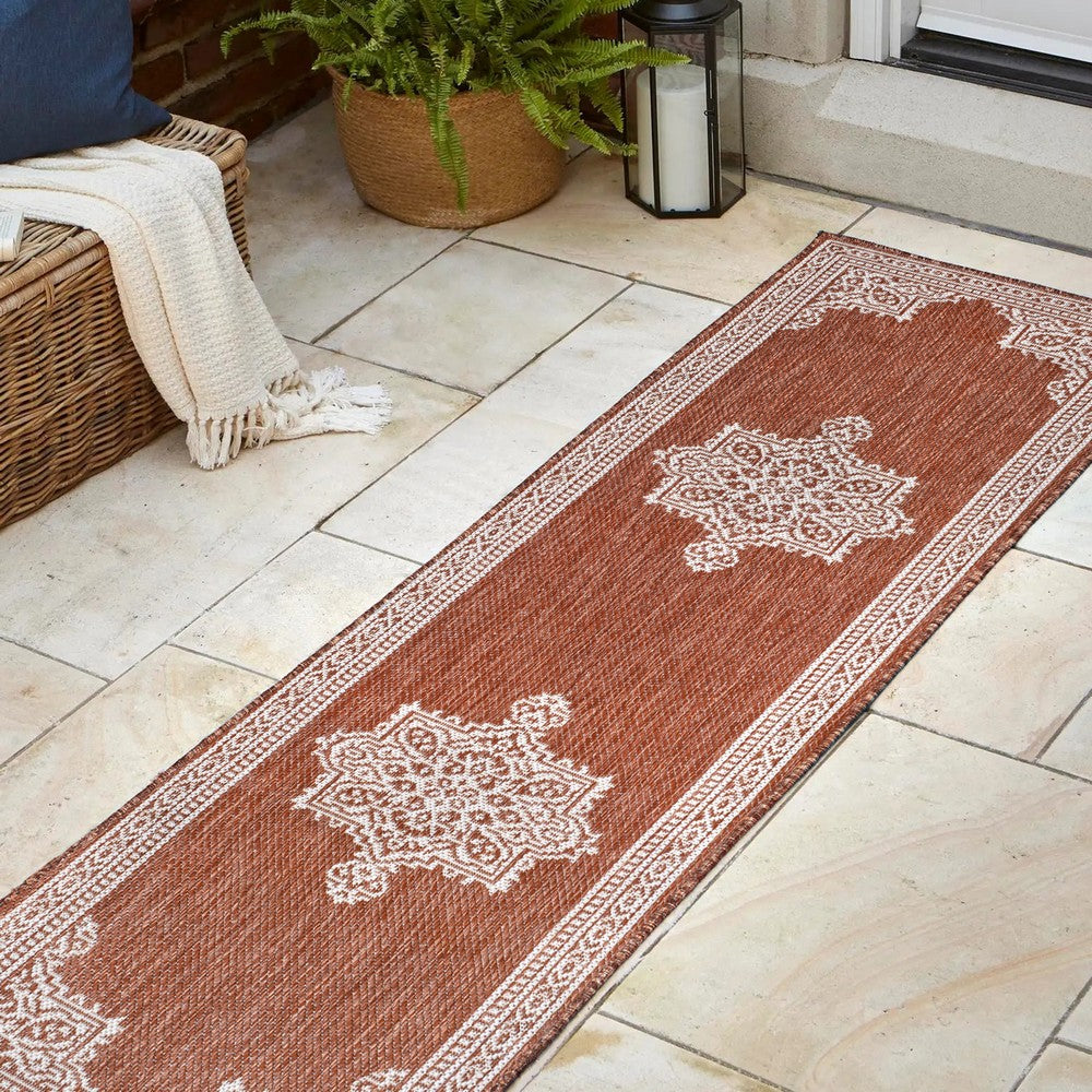 Bloom Vintage Casual Medallion Indoor/Outdoor Area Rug