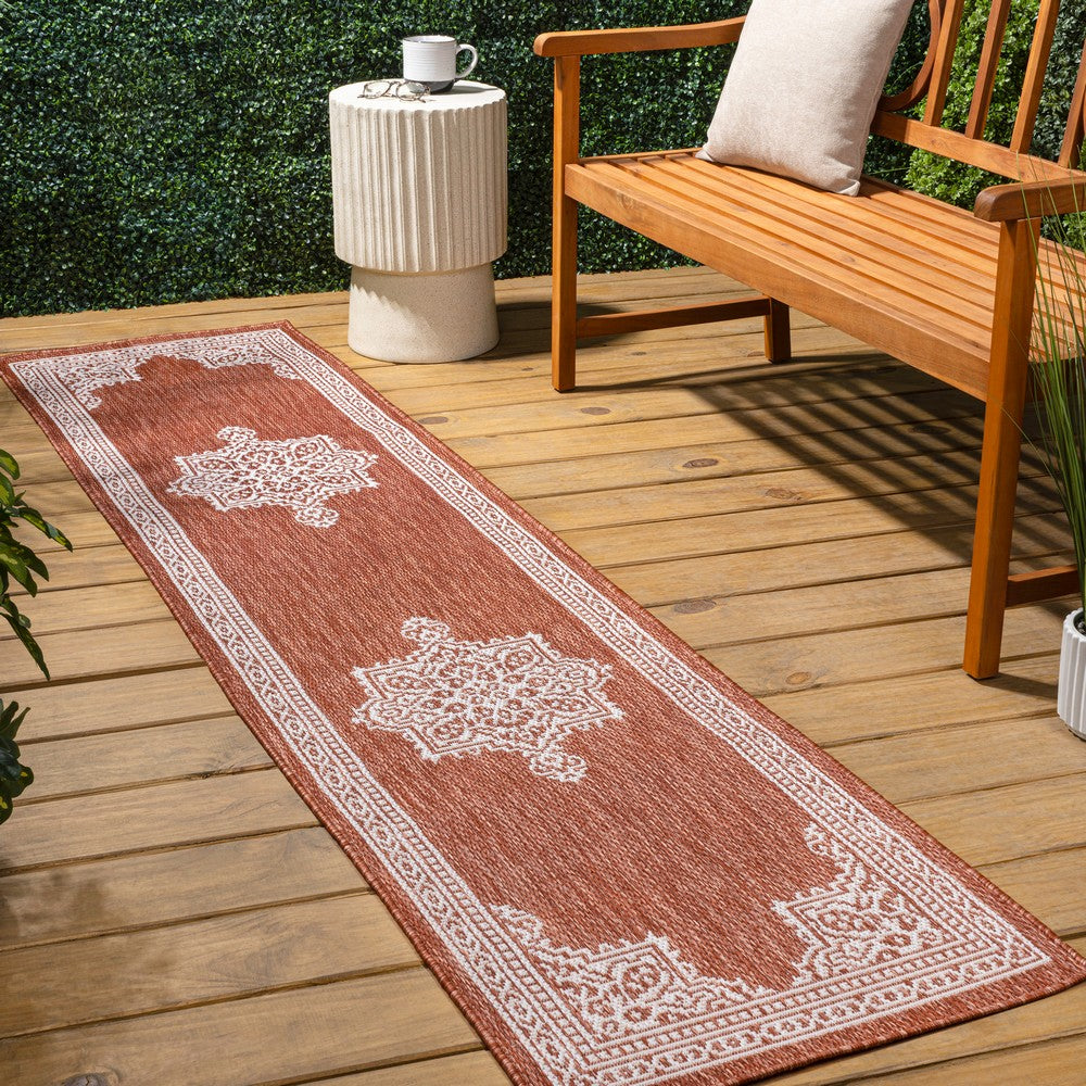 Bloom Vintage Casual Medallion Indoor/Outdoor Area Rug