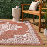 Bloom Vintage Casual Medallion Indoor/Outdoor Area Rug