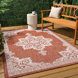 Bloom Vintage Casual Medallion Indoor/Outdoor Area Rug
