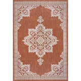 Bloom Vintage Casual Medallion Indoor/Outdoor Area Rug