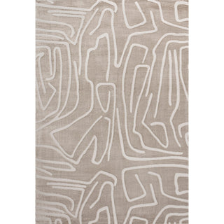 Nourison Modern Scandinavian Graphic Lines High-Low Area Rug