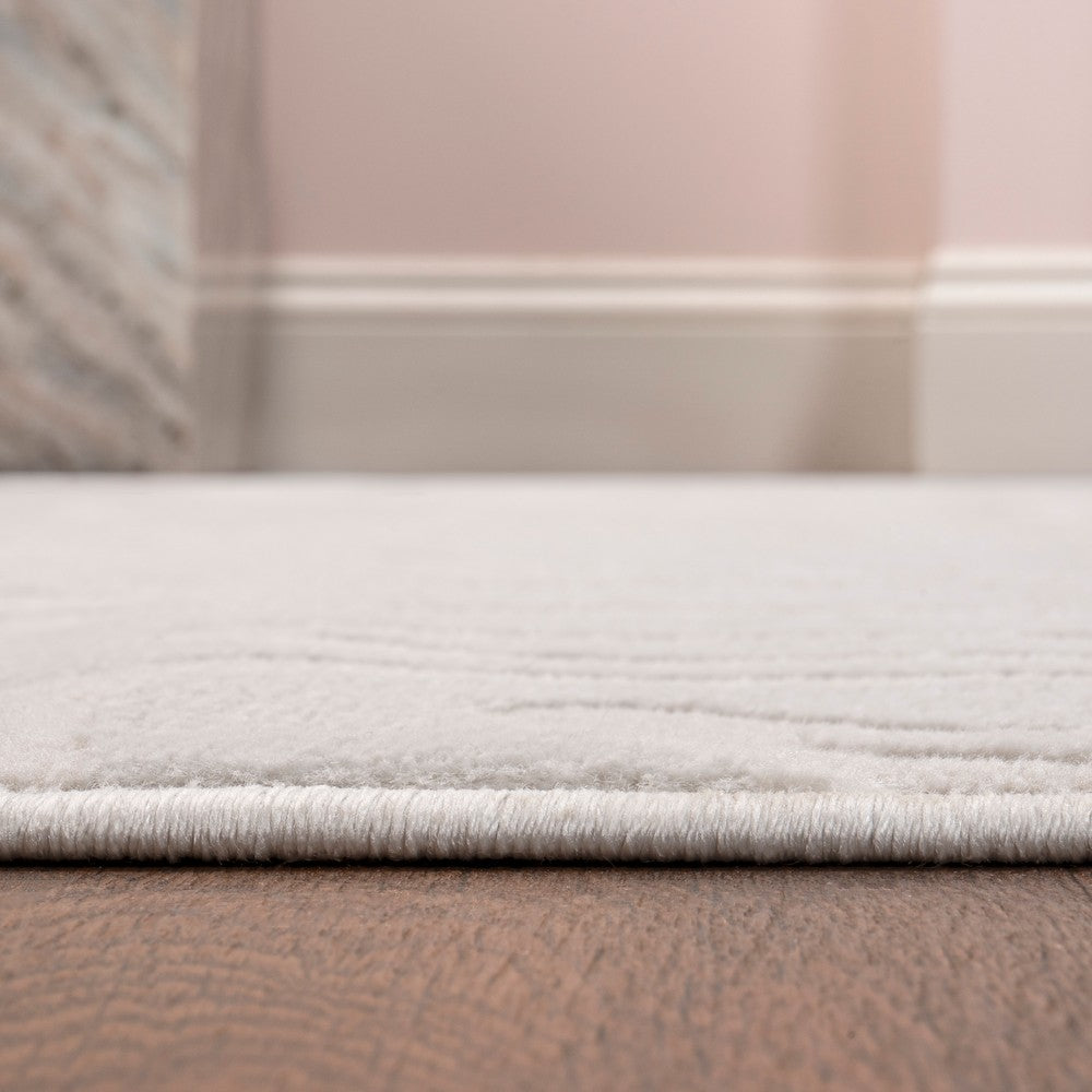 Nourison Modern Scandinavian Graphic Lines High-Low Area Rug
