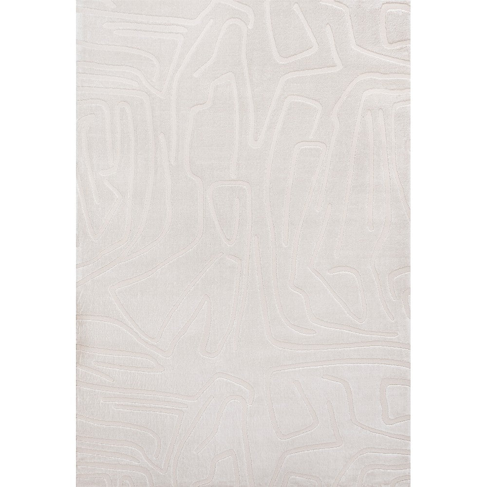 Nourison Modern Scandinavian Graphic Lines High-Low Area Rug