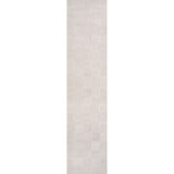 Hand Modern Geometric Checkerboard High-Low Area Rug
