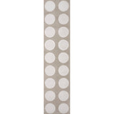 Dylan Modern Geometric Circle Dot High-Low Area Rug