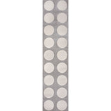 Dylan Modern Geometric Circle Dot High-Low Area Rug