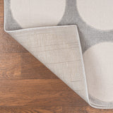 Dylan Modern Geometric Circle Dot High-Low Area Rug