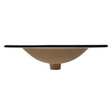 Ceramic Rectangular Ceramic Single Sink Basin Vanity Top