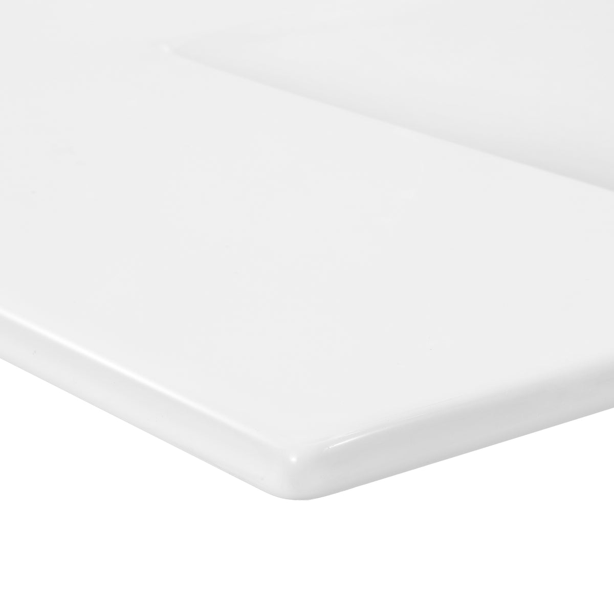 Ceramic Rectangular Ceramic Single Sink Basin Vanity Top