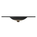 Ceramic Rectangular Ceramic Single Sink Basin Vanity Top