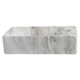 Aurora 15 in. W x 8 in. D Modern Wall Mounted Rectangular Ceramic Mini Sink