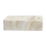 Aurora 15 in. W x 8 in. D Modern Wall Mounted Rectangular Ceramic Mini Sink