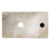 Aurora 15 in. W x 8 in. D Modern Wall Mounted Rectangular Ceramic Mini Sink