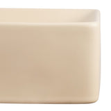 Aurora 15 in. W x 8 in. D Modern Wall Mounted Rectangular Ceramic Mini Sink