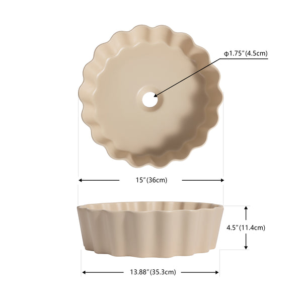 Dimension Image Matte Beige