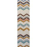 Rafter Chevron High-low Area Rug