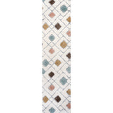 Ludwig Retro Trellis High-low Area Rug