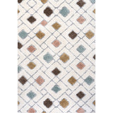 Ludwig Retro Trellis High-low Area Rug