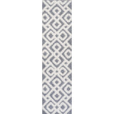 Ludwig Retro Trellis High-low Area Rug