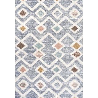 Shalon Trellis High-low Area Rug
