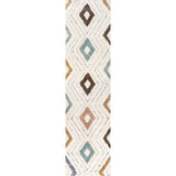 Maira Diamond Tribal High-low Area Rug