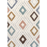 Maira Diamond Tribal High-low Area Rug