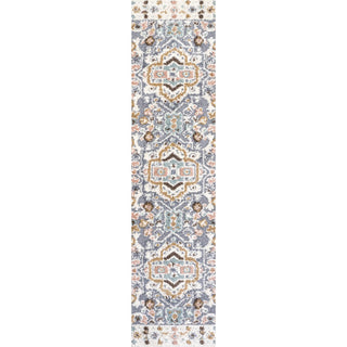 Rayna Persian Medallion High-low Area Rug