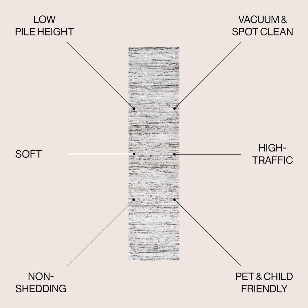 Helios Modern Strie' Area Rug