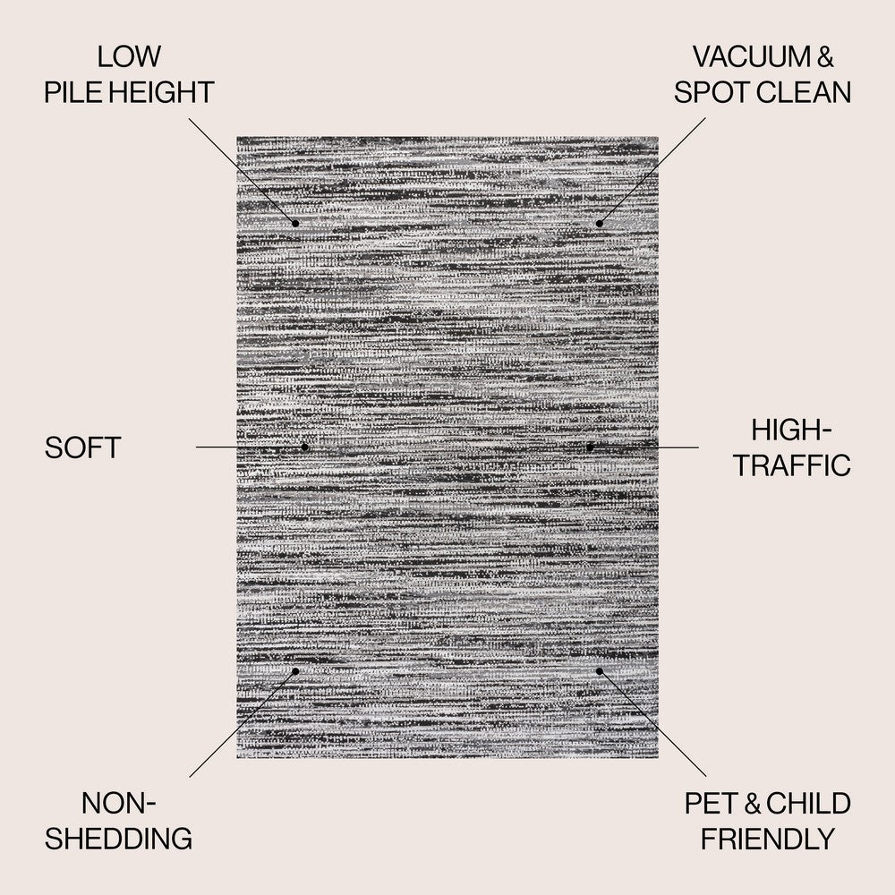Helios Modern Strie' Area Rug