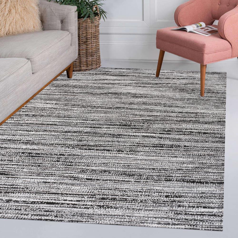 Helios Modern Strie' Area Rug