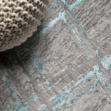 Minimal Modern Abstract Area Rug