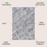 Minimal Modern Abstract Area Rug
