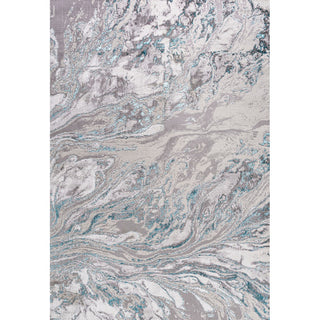 Batura Swirl Marbled Abstract Area Rug