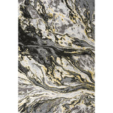 Batura Swirl Marbled Abstract Area Rug