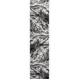 Batura Swirl Marbled Abstract Area Rug