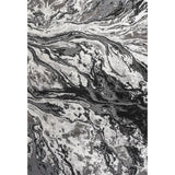 Batura Swirl Marbled Abstract Area Rug