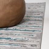 Chogolisa Batten Modern Stripe Area Rug