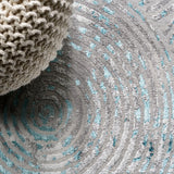 Kongur Timeworn Modern Abstract Area Rug