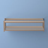 Ashoka Industrial Compact 10.75" 6-Pair 2-Tier Iron Shoe Rack