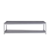 Ashoka Industrial Compact 10.75" 6-Pair 2-Tier Iron Shoe Rack