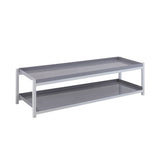Ashoka Industrial Compact 10.75" 6-Pair 2-Tier Iron Shoe Rack