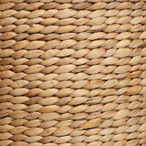 Zoey Modern Coastal Hand-Woven Hyacinth Stool