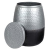 Silver/Black