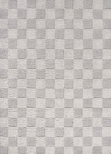 Driftvale Geometric Checker High-low Shag Area Rug