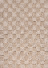 Driftvale Geometric Checker High-low Shag Area Rug
