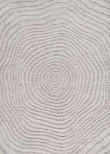 Sandmere Concentric Ring High-low Shag Area Rug