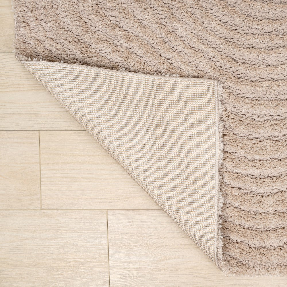 Sandmere Concentric Ring High-low Shag Area Rug